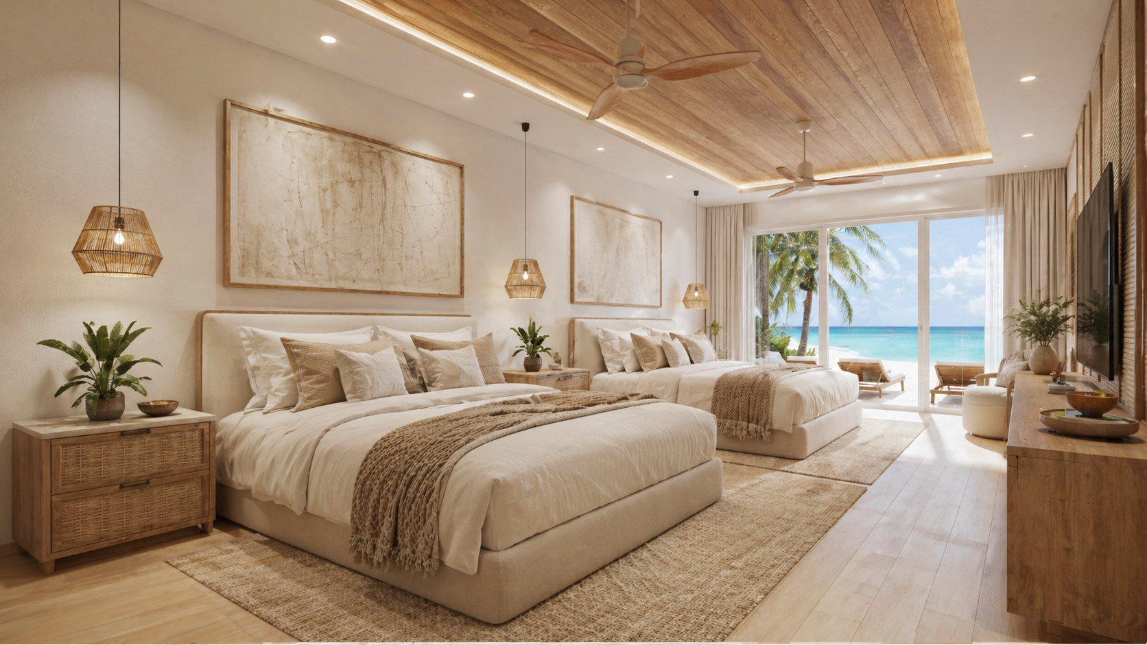 Habitación con vista al mar — Amotape SAMAYVA